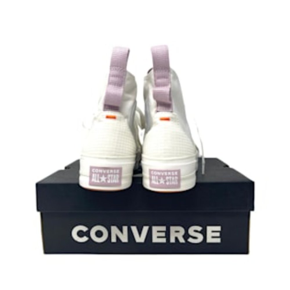 Converse CTAS Lift High Top Vintage White Egret Women's Size Canvas 572419C - Picture 8 of 11